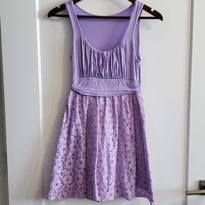 lavender dress from modcloth